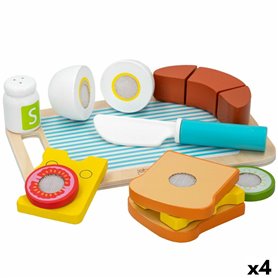 Set de jouets alimentaires Woomax Petit-déjeuner 14 Pièces 4 Unités 61,99 €