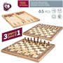 Échecs et dames Colorbaby Bois Backgammon (4 Unités) 103,99 €