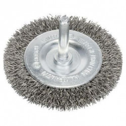 Bosch Disques De Brosse 10 mm inoxydable 0,3 mm 4500 tr//min 70 mm ondulés