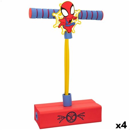 Bâton sauteur Spiderman Rouge Enfant 3D (4 Unités) 116,99 €