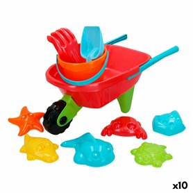 Set de jouets de plage Colorbaby Chariot polypropylène (10 Unités) 329,99 €