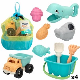 Set de jouets de plage Colorbaby 19,5 x 10 x 19,5 cm (4 Unités) 145,99 €