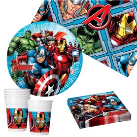 Set d'articles de fête The Avengers 37 Pièces 30,99 €