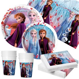 Set d'articles de fête Frozen 89 Pièces 39,99 €