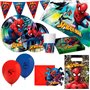 Set d'articles de fête Spiderman 66 Pièces 39,99 €