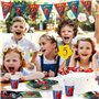 Set d'articles de fête Spiderman 66 Pièces 39,99 €