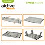 Table Piable Aktive Argenté Aluminium 40 x 13 x 28,5 cm (4 Unités) 73,99 €