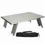 Table Piable Aktive Argenté Aluminium 40 x 13 x 28,5 cm (4 Unités) 73,99 €