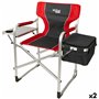 Chaise de camping pliante Aktive Rouge Gris 61 x 92 x 52 cm (2 Unités) 309,99 €
