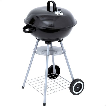 Roues de barbecue au charbon de bois Aktive Noir 46 x 89 x 46 cm 125,99 €