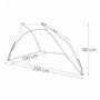 Paravent Aktive 200 x 90 x 100 cm (4 Unités) 129,99 €