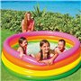 Pataugeoire gonflable pour enfants Intex Sunset Anneaux 168 x 46 x 168 c 199,99 €