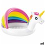 Pataugeoire gonflable pour enfants Intex Licorne Auvent 102 x 69 x 127 c 169,99 €