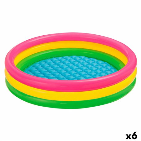 Pataugeoire gonflable pour enfants Intex Sunset Anneaux 114 x 25 x 114 c 113,99 €