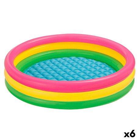 Pataugeoire gonflable pour enfants Intex Sunset Anneaux 147 x 33 x 147 c 139,99 €