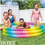 Pataugeoire gonflable pour enfants Intex Multicouleur Anneaux 147 x 33 x 142,99 €