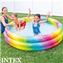 Pataugeoire gonflable pour enfants Intex Multicouleur Anneaux 168 x 38 x 189,99 €