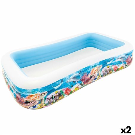 Pataugeoire gonflable pour enfants Intex Tropical 305 x 56 x 183 cm 1020 199,99 €