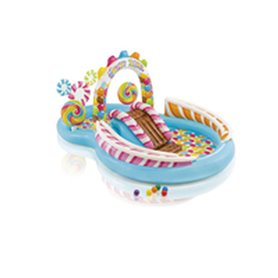 Pataugeoire gonflable pour enfants Intex Candy Zone Parc de jeux 374 L 2 135,99 €