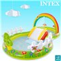 Pataugeoire gonflable pour enfants Intex 450 L 54 kg Jardin Parc de jeux 209,99 €