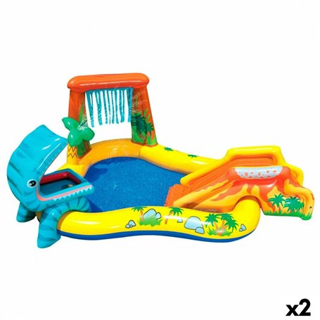 Pataugeoire gonflable pour enfants Intex Dinosaures Parc de jeux 272 L 2 169,99 €