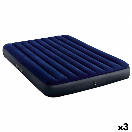 Air bed Intex CLASSIC DOWNY 203 x 25 x 152 cm (3 Unités) 99,99 €