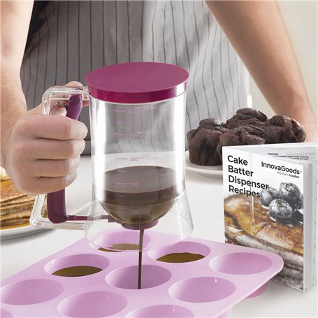 Carafe Distributrice de Pâte à Pâtisserie avec Livre de Recettes InnovaG 22,99 €