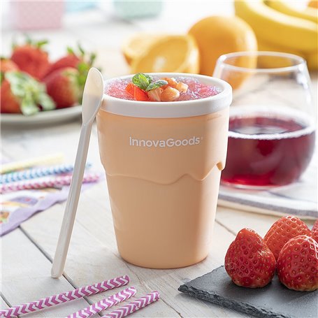 Verre pour Glaces Alimentaires et Granités avec Recettes Frulsh InnovaGo 21,99 €