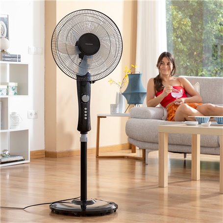 Ventilateur sur Pied InnovaGoods Breezinn Noir 45 W 94,99 €