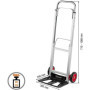 Diable en alu pliant 90 Kg MEISTER 109,99 €