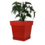 EDA Pot carré Toscane - 50 cm - 87 L - Rouge 227,99 €