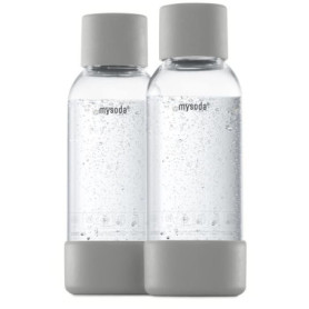 MYSODA - Pack de 2 bouteilles Gray PET et Biocomposite 0.5L 33,99 €