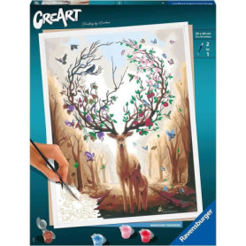 CreArt 30x40 cm - Magic deer - Série B Numéro d'art - 00020273 - Des 12 34,99 €