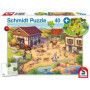 Une ferme joyeuse - avec add on (animaux) - 40 pcs - SCHMIDT SPIELE 22,99 €