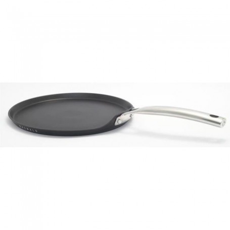 Poêle à crêpes Baumalu Noir Acier inoxydable Aluminium forgé Ø 28 cm