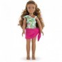 Coffret Melody a la plage COROLLE GIRLS - poupée mannequin - 5 accessoir