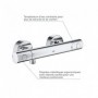 Thermostat de Douche Grohe 34773000 Métal