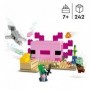 LEGO Minecraft 21247 La Maison Axolotl. Jouets pour Enfants avec Zombie.