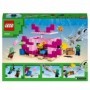 LEGO Minecraft 21247 La Maison Axolotl. Jouets pour Enfants avec Zombie.