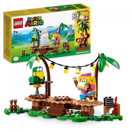 LEGO Super Mario 71421 Ensemble d'Extension Concert de Dixie Kong dans l