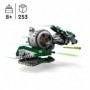 LEGO Star Wars 75360 Le Chasseur Jedi de Yoda. Jouet The Clone Wars avec