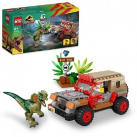 LEGO Jurassic Park 76958 L'Embuscade du Dilophosaure. Jouet de Dinosaure