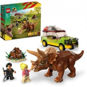 LEGO Jurassic Park 76959 La Recherche du Tricératops. Jouet de Voiture a