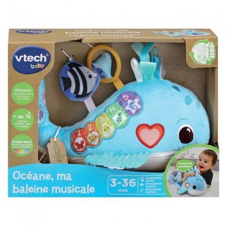 Vtech Play Green OCÉANE, MA BALEINE MUSICALE