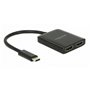 Adaptateur USB C vers HDMI DELOCK 87719 10 cm
