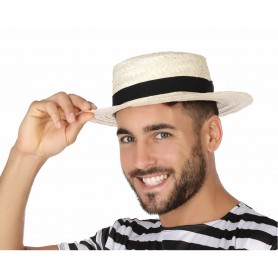 Chapeau de Paille Blanc