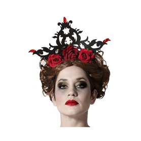 Serre-tête Roses Halloween