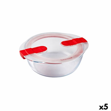 Boîte à lunch hermétique Pyrex Cook & Heat 21 x 18 x 7 cm 1,1 L Transpar