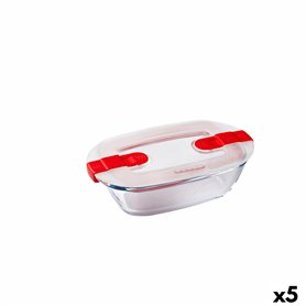 Boîte à lunch hermétique Pyrex Cook & Heat Rectangulaire 400 ml 17 x 10 