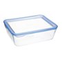 Boîte à lunch hermétique Pyrex Pure Glass Transparent verre (2,6 L) (4 U